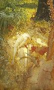 Anders Zorn kvarleksnymf France oil painting artist